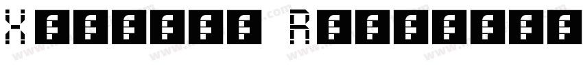 Xanthor Regular字体转换